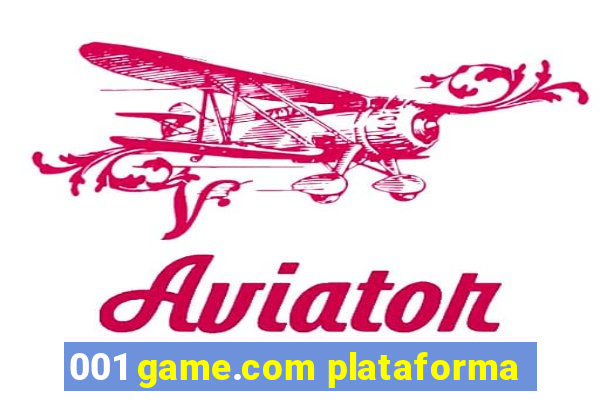 001 game.com plataforma